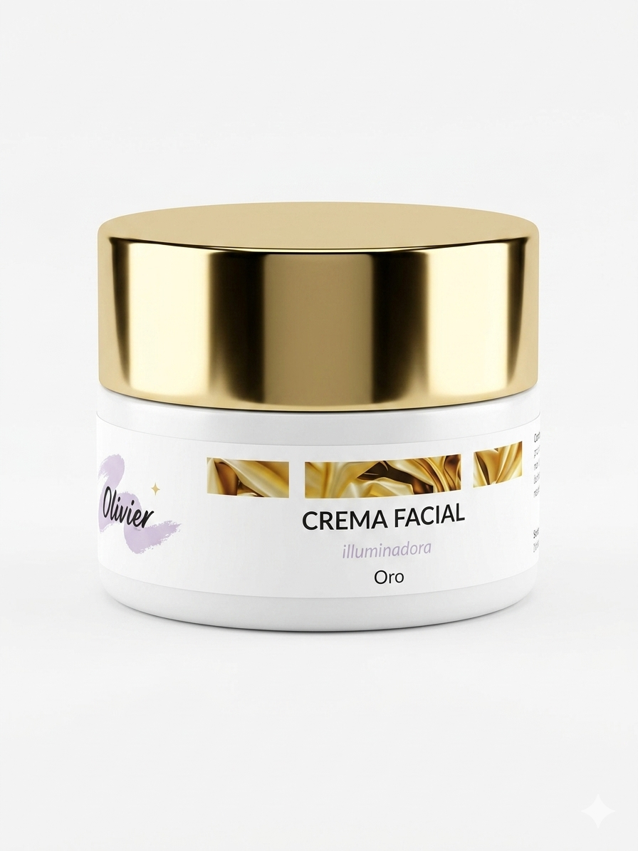 Crema facial oro 24k